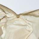 CHANEL New Travel line Hand Bag Nylon Beige CC Auth BA5148-19
