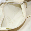 CHANEL New Travel line Hand Bag Nylon Beige CC Auth BA5148-21