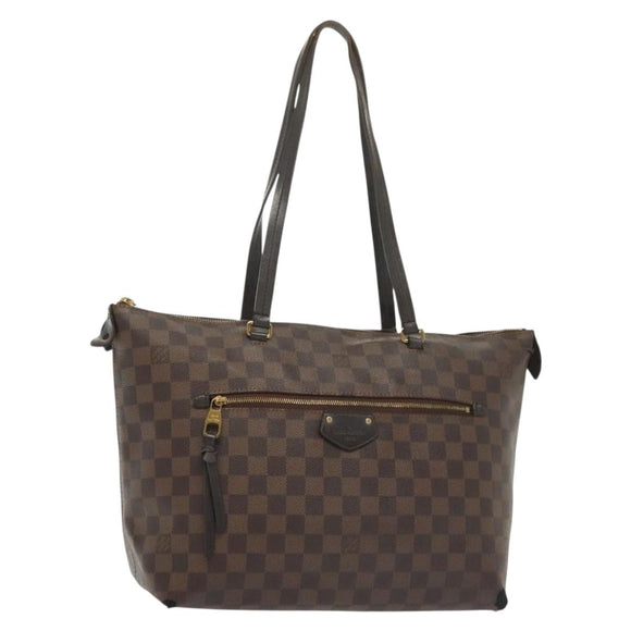 LOUIS VUITTON Damier Ebene Jena MM Tote Bag N41013 LV Auth BA5152