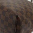 LOUIS VUITTON Damier Ebene Jena MM Tote Bag N41013 LV Auth BA5152-16
