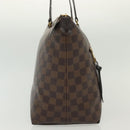 LOUIS VUITTON Damier Ebene Jena MM Tote Bag N41013 LV Auth BA5152-5