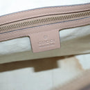 GUCCI GG Canvas Hand Bag 2way Beige Gold 247205 Auth BA5153-21