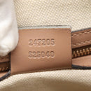 GUCCI GG Canvas Hand Bag 2way Beige Gold 247205 Auth BA5153-12