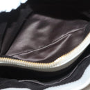 Miu Miu Hand Bag Leather 2way Gray Gold Auth BA5154-27