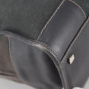 LOEWE Anagram Amazona 36 Hand Bag Suede Gray Silver Auth BA5158V-16