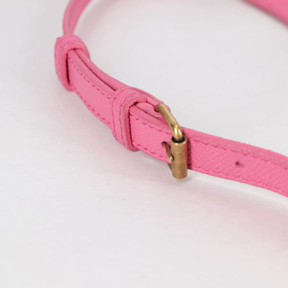 BALENCIAGA Ville Top Handle S Hand Bag Leather 2way Pink 518873 Auth BA5162M