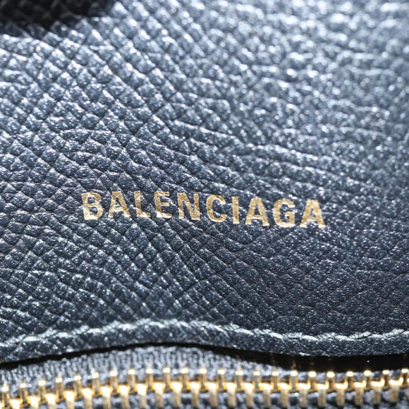 BALENCIAGA Ville Top Handle S Hand Bag Leather 2way Pink 518873 Auth BA5162M