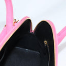 BALENCIAGA Ville Top Handle S Hand Bag Leather 2way Pink 518873 Auth BA5162M-26