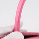 BALENCIAGA Ville Top Handle S Hand Bag Leather 2way Pink 518873 Auth BA5162M-9