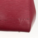 LOUIS VUITTON Epi Marley MM Hand Bag 2way Fuchsia M94615 LV Auth BA5165-9
