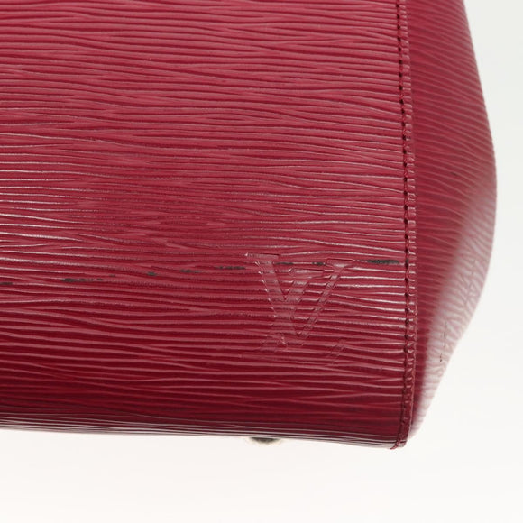 LOUIS VUITTON Epi Marley MM Hand Bag 2way Fuchsia M94615 LV Auth BA5165