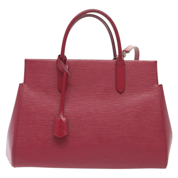 LOUIS VUITTON Epi Marley MM Hand Bag 2way Fuchsia M94615 LV Auth BA5165