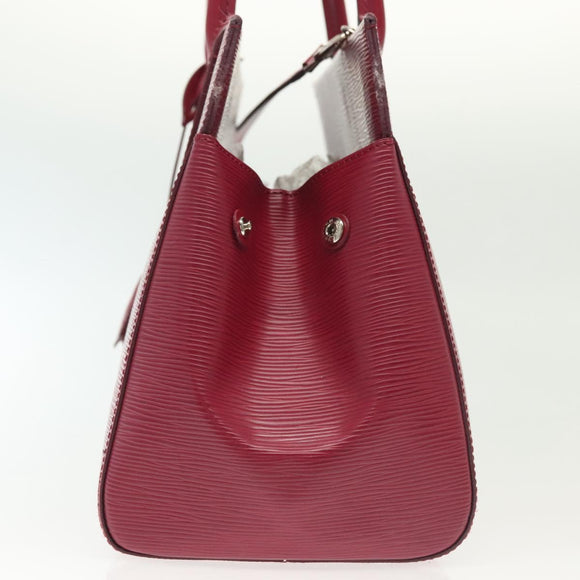 LOUIS VUITTON Epi Marley MM Hand Bag 2way Fuchsia M94615 LV Auth BA5165