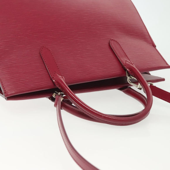 LOUIS VUITTON Epi Marley MM Hand Bag 2way Fuchsia M94615 LV Auth BA5165
