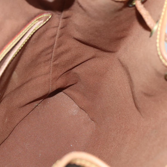 LOUIS VUITTON Monogram Montsouris MM Backpack M51136 LV Auth BA5166