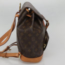 LOUIS VUITTON Monogram Montsouris MM Backpack M51136 LV Auth BA5166-3