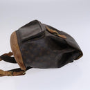 LOUIS VUITTON Monogram Montsouris GM Backpack M51135 LV Auth BA517-3