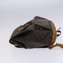 LOUIS VUITTON Monogram Montsouris GM Backpack M51135 LV Auth BA517-4