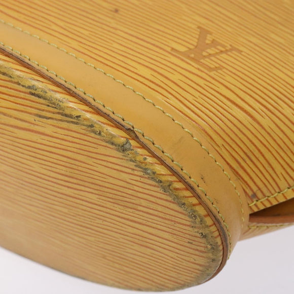 LOUIS VUITTON Epi Saint Jacques Hand Bag Yellow M52279 LV Auth BA5170