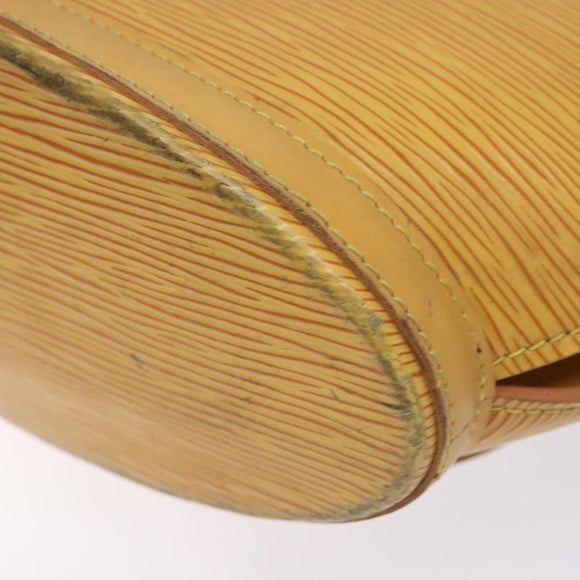 LOUIS VUITTON Epi Saint Jacques Hand Bag Yellow M52279 LV Auth BA5170