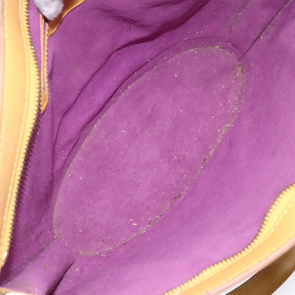 LOUIS VUITTON Epi Saint Jacques Hand Bag Yellow M52279 LV Auth BA5170