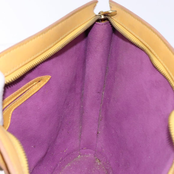 LOUIS VUITTON Epi Saint Jacques Hand Bag Yellow M52279 LV Auth BA5170