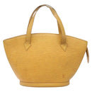 LOUIS VUITTON Epi Saint Jacques Hand Bag Yellow M52279 LV Auth BA5170-2