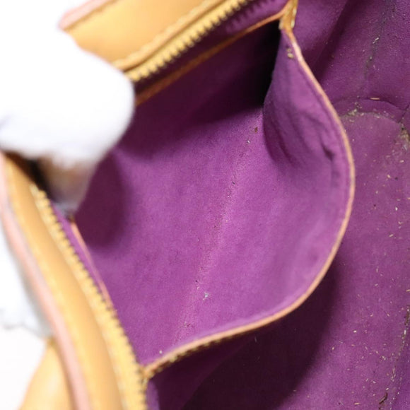 LOUIS VUITTON Epi Saint Jacques Hand Bag Yellow M52279 LV Auth BA5170