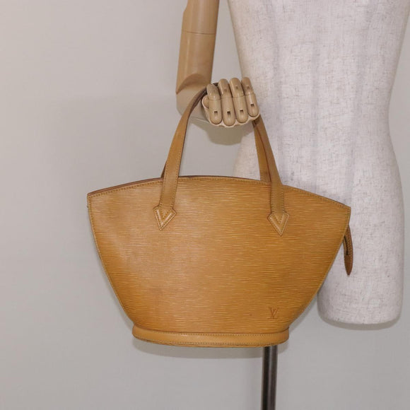 LOUIS VUITTON Epi Saint Jacques Hand Bag Yellow M52279 LV Auth BA5170