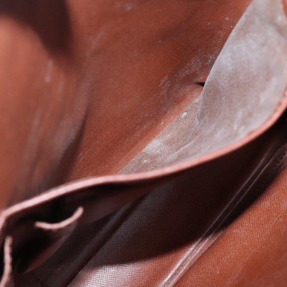 LOUIS VUITTON Epi Porte Documents Voyage Business Bag Brown M54478 Auth BA5171