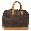 LOUIS VUITTON Monogram Alma Hand Bag M51130 LV Auth BA5172-1