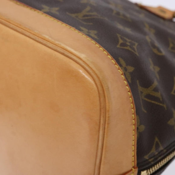 LOUIS VUITTON Monogram Alma Hand Bag M51130 LV Auth BA5172