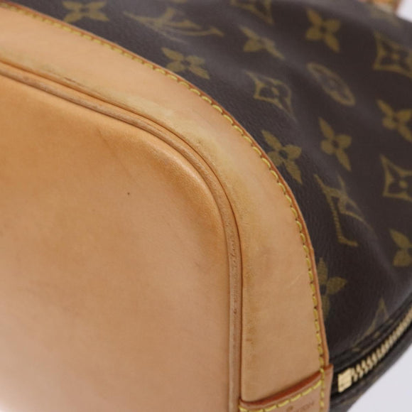 LOUIS VUITTON Monogram Alma Hand Bag M51130 LV Auth BA5172