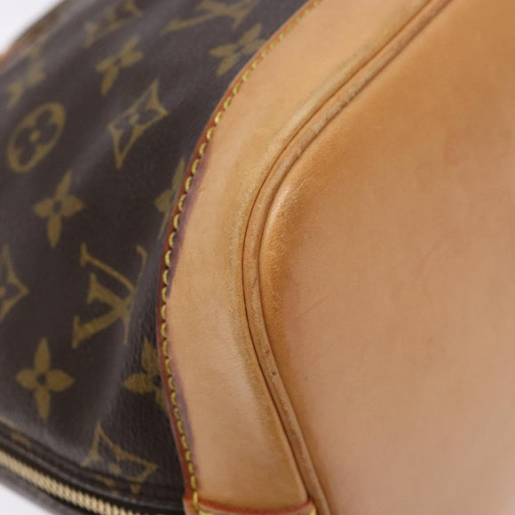 LOUIS VUITTON Monogram Alma Hand Bag M51130 LV Auth BA5172