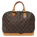 LOUIS VUITTON Monogram Alma Hand Bag M51130 LV Auth BA5172-2