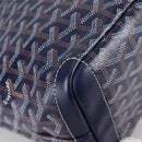 GOYARD Herringbone Artois PM Tote Bag PVC Leather Blue Auth BA5176M-14