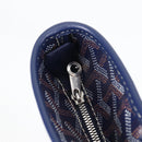 GOYARD Herringbone Artois PM Tote Bag PVC Leather Blue Auth BA5176M-16