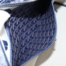 GOYARD Herringbone Artois PM Tote Bag PVC Leather Blue Auth BA5176M-21