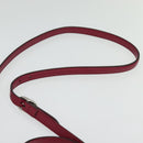 GUCCI Bamboo Daily Hand Bag Leather 2way Pink Silver 370831 Auth BA5180-10