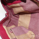 GUCCI Bamboo Daily Hand Bag Leather 2way Pink Silver 370831 Auth BA5180-19