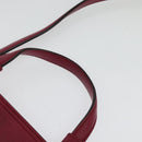 GUCCI Bamboo Daily Hand Bag Leather 2way Pink Silver 370831 Auth BA5180-8