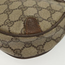 GUCCI GG Supreme Web Sherry Line Shoulder Bag PVC Beige 89 02 066 Auth BA5181-15