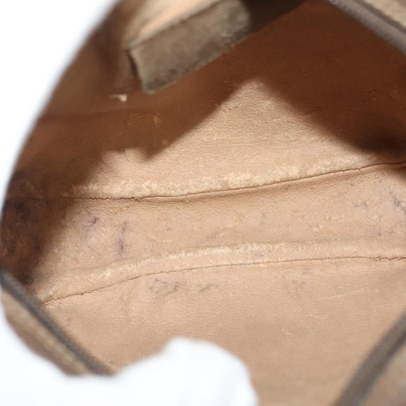 GUCCI GG Supreme Web Sherry Line Shoulder Bag PVC Beige 89 02 066 Auth BA5181