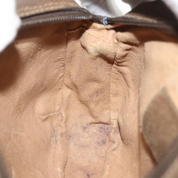 GUCCI GG Supreme Web Sherry Line Shoulder Bag PVC Beige 89 02 066 Auth BA5181