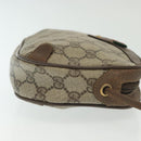 GUCCI GG Supreme Web Sherry Line Shoulder Bag PVC Beige 89 02 066 Auth BA5181-3