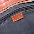 BURBERRY Nova Check Tote Bag PVC Beige Gold Auth BA5186-16