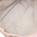 Jimmy Choo Studs Tote Bag Leather Pink Gold Auth BA5187-12