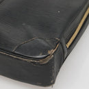 LOUIS VUITTON Epi Porte Documents Voyage Bag Black M54472 LV Auth BA5189-16