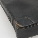 LOUIS VUITTON Epi Porte Documents Voyage Bag Black M54472 LV Auth BA5189-9