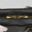 LOUIS VUITTON Epi Porte Documents Voyage Bag Black M54472 LV Auth BA5189-17